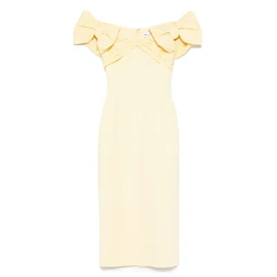 Rebecca Vallance Dresses In Yellow