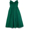 Rebecca Vallance Luiza Midi Dress In Green