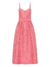 Rebecca Vallance Petra Midi Dress - Women's - Polyester/silk/fabric In Pink