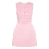 Rebecca Vallance Aymee Minikleid Mit Schleifendetail In Pink