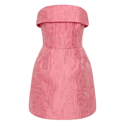 Rebecca Vallance Petra Mini Dress In Pink