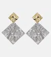 Rebecca Vallance Cilo Earrings In Metallic