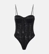 Rebecca Vallance Eclipse Bodysuit In Black