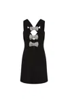 Rebecca Vallance Eliana Bow Mini Dress
