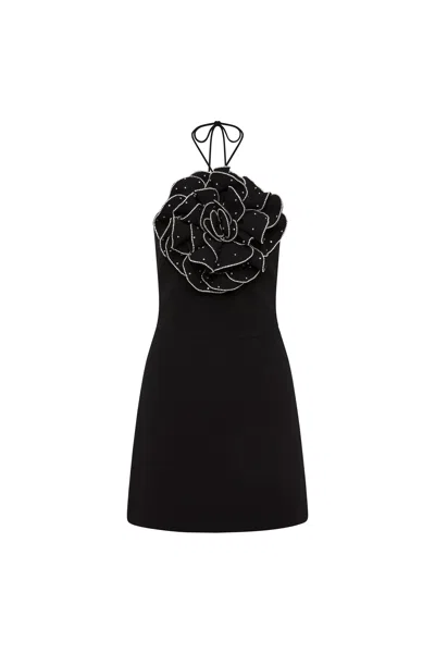 Rebecca Vallance Eliana Mini Dress In Black
