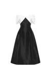 Rebecca Vallance Eliza Off The Shoulder Midi Dress