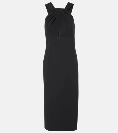 Rebecca Vallance Elora Cutout Midi Dress In Black