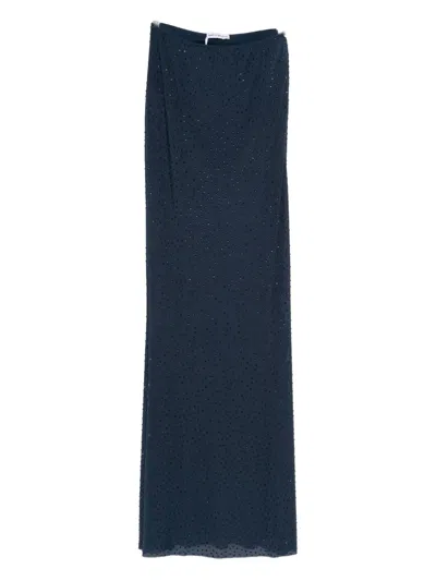 Rebecca Vallance Embellished Skirt In Blue