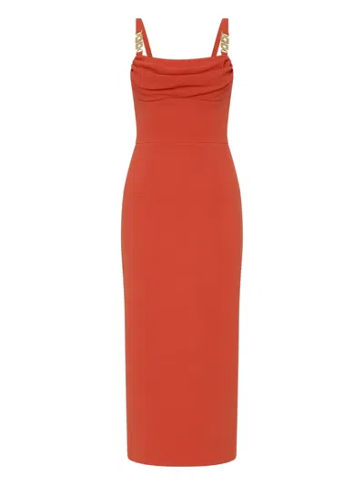 REBECCA VALLANCE EMPRESS MIDI DRESS
