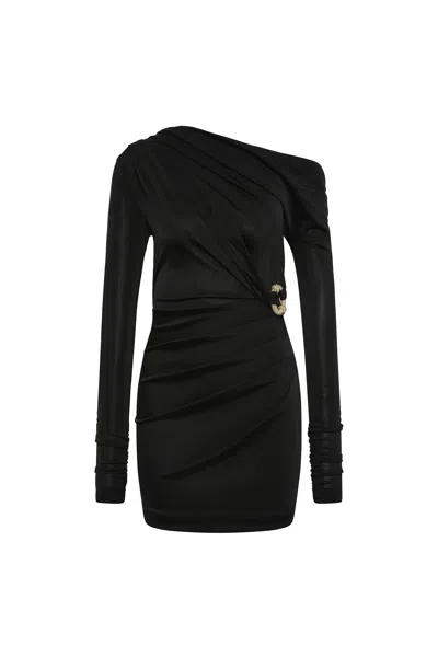 Rebecca Vallance Erin Long Sleeve Mini Dress In Multi