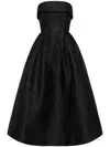 Rebecca Vallance Esther Midi Dress In Schwarz