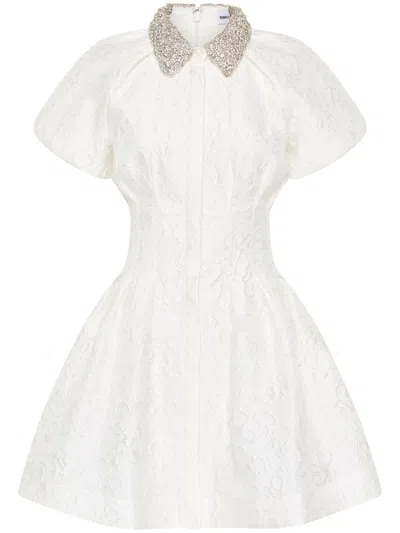 Rebecca Vallance Esther Mini Dress In White