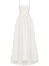 Rebecca Vallance Esther Strap Gown In Neutrals