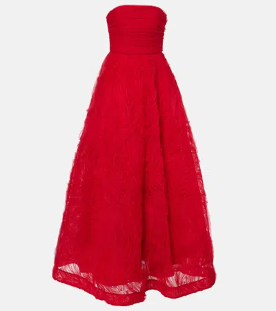 Rebecca Vallance Fernanda Gown In Red