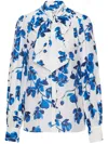 Rebecca Vallance Orchid Blues Blouse In White