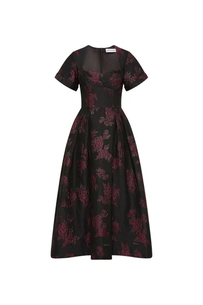 REBECCA VALLANCE FLORENTINA MIDI DRESS