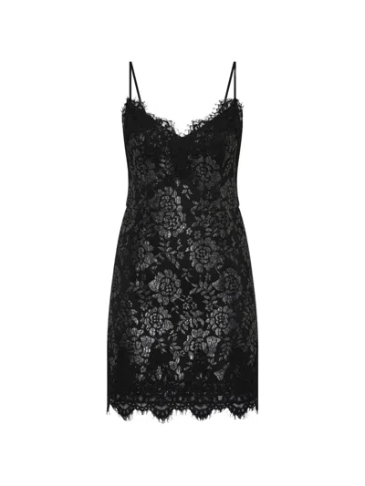 Rebecca Vallance Francaise Mini Dress In Black