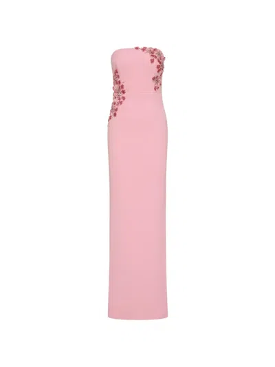 Rebecca Vallance Fresa Gown In Transparent