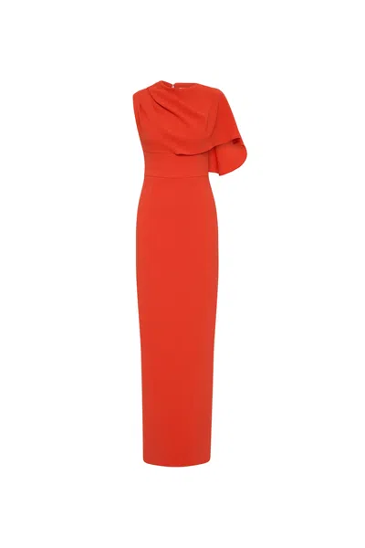 REBECCA VALLANCE FREYJA CAPE GOWN