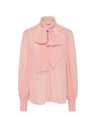 Rebecca Vallance Hasina Blouse In Pink
