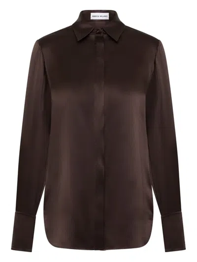Rebecca Vallance Hazel Shirt In Brown