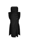 Rebecca Vallance Helene Bow Midi Dress