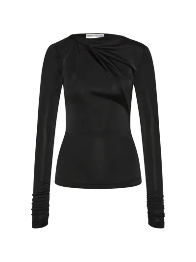 Rebecca Vallance Jazzlyn Long-sleeve Top In Black