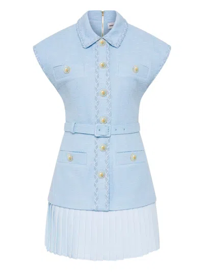 Rebecca Vallance Jonie Minikleid In Blue