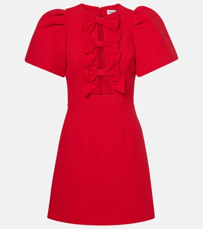 Rebecca Vallance Kaylee Bow-detail Minidress