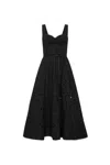 Rebecca Vallance Kitsu Strap Midi Dress