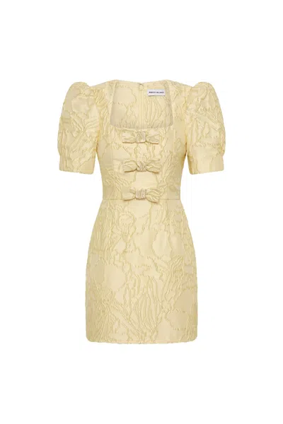 Rebecca Vallance Lantana Mini Dress In Yellow