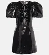 Rebecca Vallance X Nicky Hilton Lena Mini Dress In Black