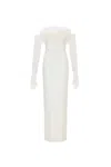 Rebecca Vallance Lilly Strapless Gown