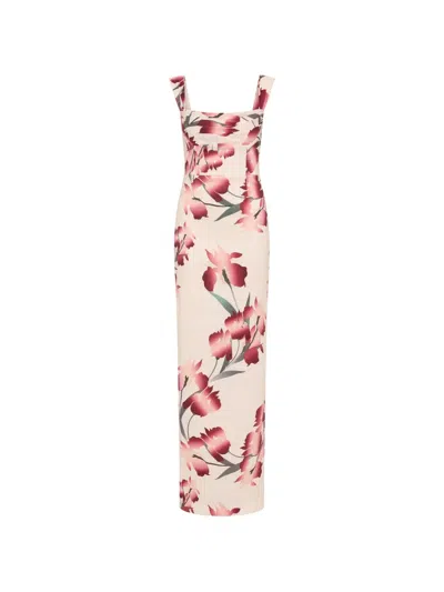 Rebecca Vallance Linnea Floral Maxi Dress In Multi