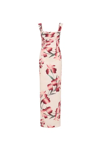 Rebecca Vallance Linnea Floral Maxi Dress In Multi