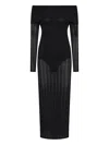 Rebecca Vallance Schulterfreies Lorelei Strickkleid