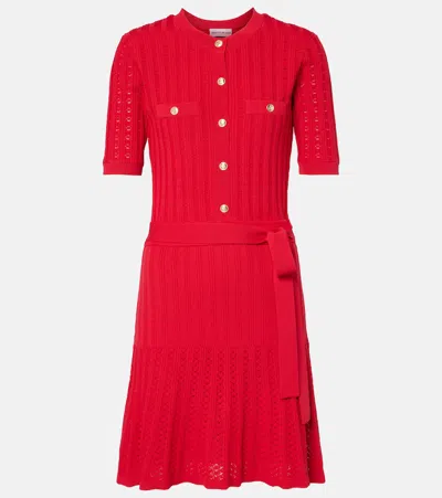 Rebecca Vallance Lucy Mini Dress In 红色