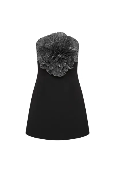 Rebecca Vallance Lumi Mini Dress In Black