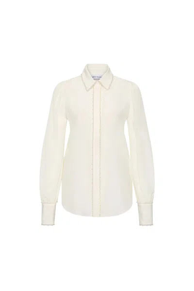 Rebecca Vallance Marietta Shirt In White