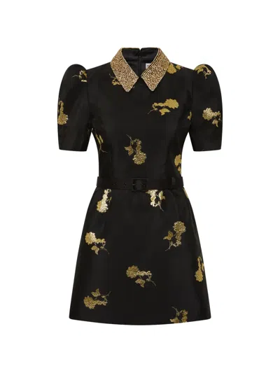 Rebecca Vallance Mariya Mini Dress In Black
