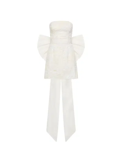 Rebecca Vallance Medici Mini Dress In White