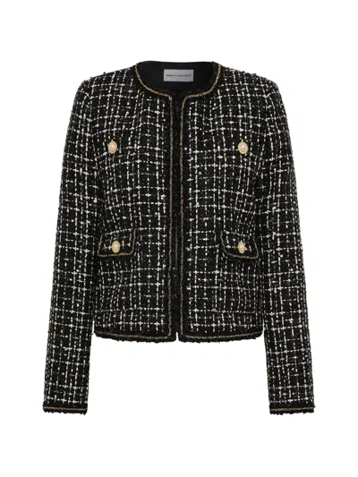 Rebecca Vallance Meringue Jacket In Black