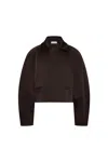 Rebecca Vallance Collarless Cropped Jacket