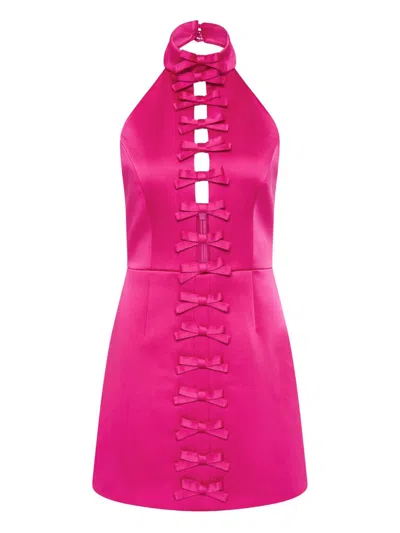 REBECCA VALLANCE MINIKLEID MIT NECKHOLDER