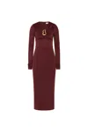 Rebecca Vallance Mischa Midikleid Mit Cut-out In Multi