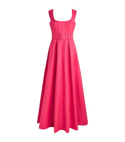 Rebecca Vallance Rosalia Bustier Gown In Pink