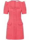 Rebecca Vallance Montana Mini Dress In Pink