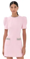 Rebecca Vallance Nemy Mini Dress Light Pink In Pink