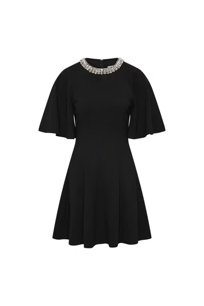 Rebecca Vallance Noemie Mini Dress In Black