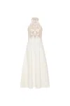 Rebecca Vallance Parrish Midi Dress In White